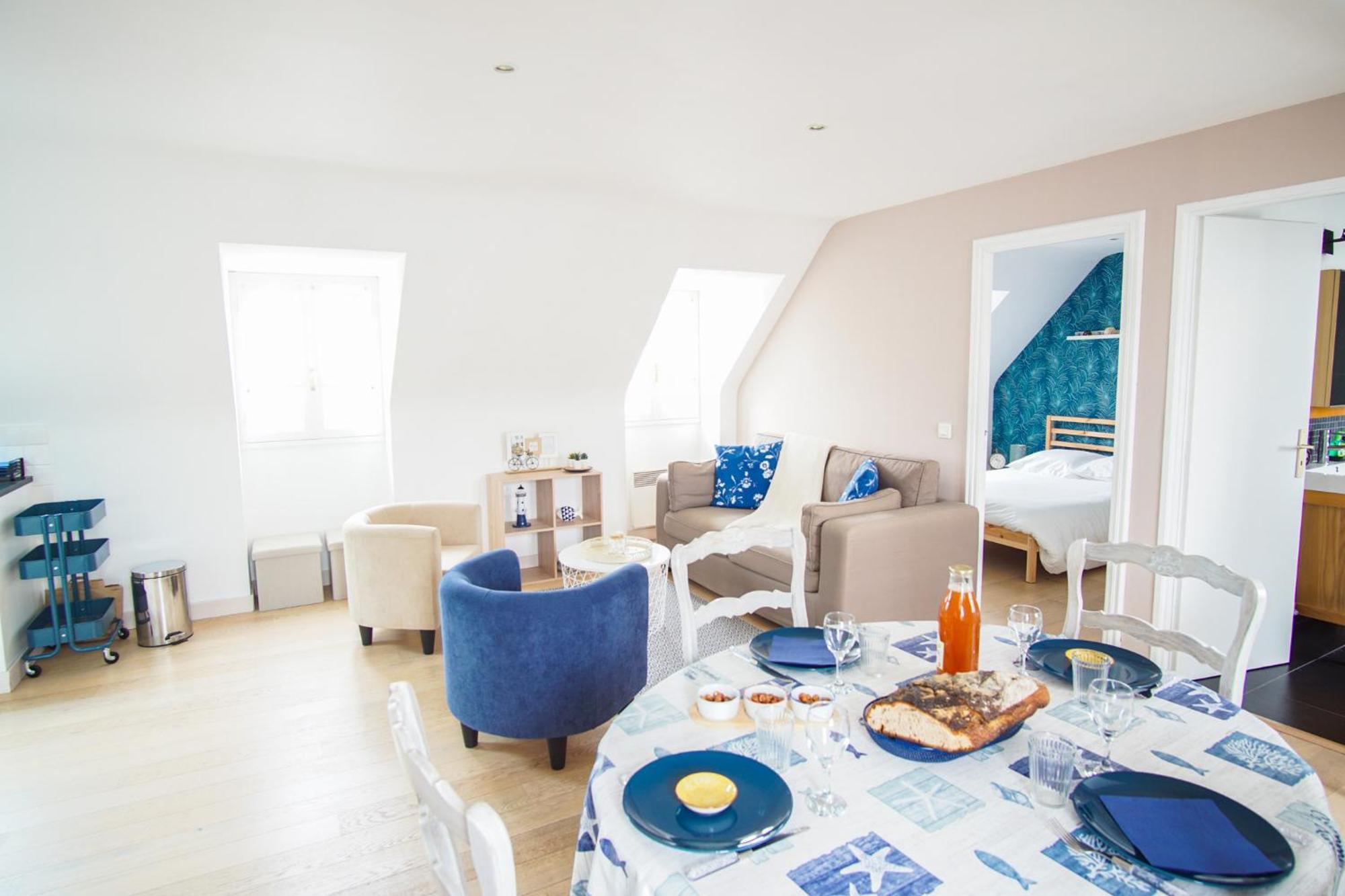 -Blush- Appartement Cosy - Proche Ville-Close Concarneau Eksteriør billede